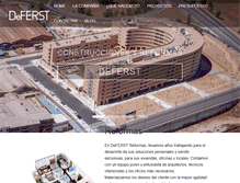 Tablet Screenshot of deferst.com